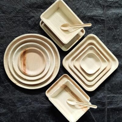 Areca leaf plates manufacturer in India - Get the Top Areca leaf container boxes manufacturer in India. Sustainable, eco-friendly, and durable solutions from Mangalore.