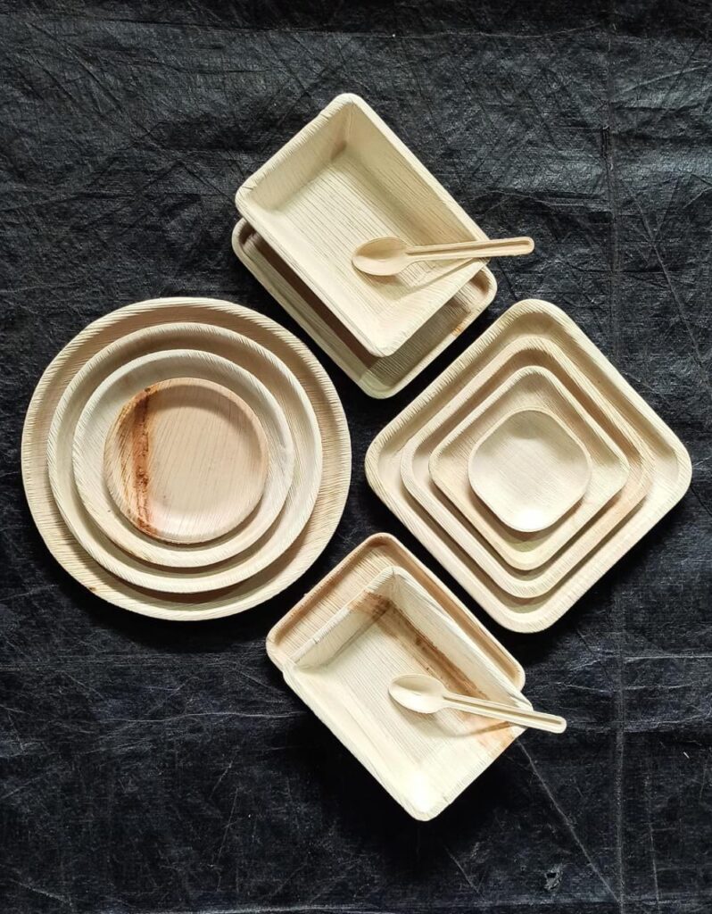 Areca leaf plates manufacturer in India - Get the Top Areca leaf container boxes manufacturer in India. Sustainable, eco-friendly, and durable solutions from Mangalore.